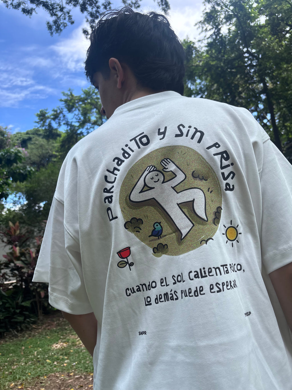 Camiseta Boxy Fit - Parchadito