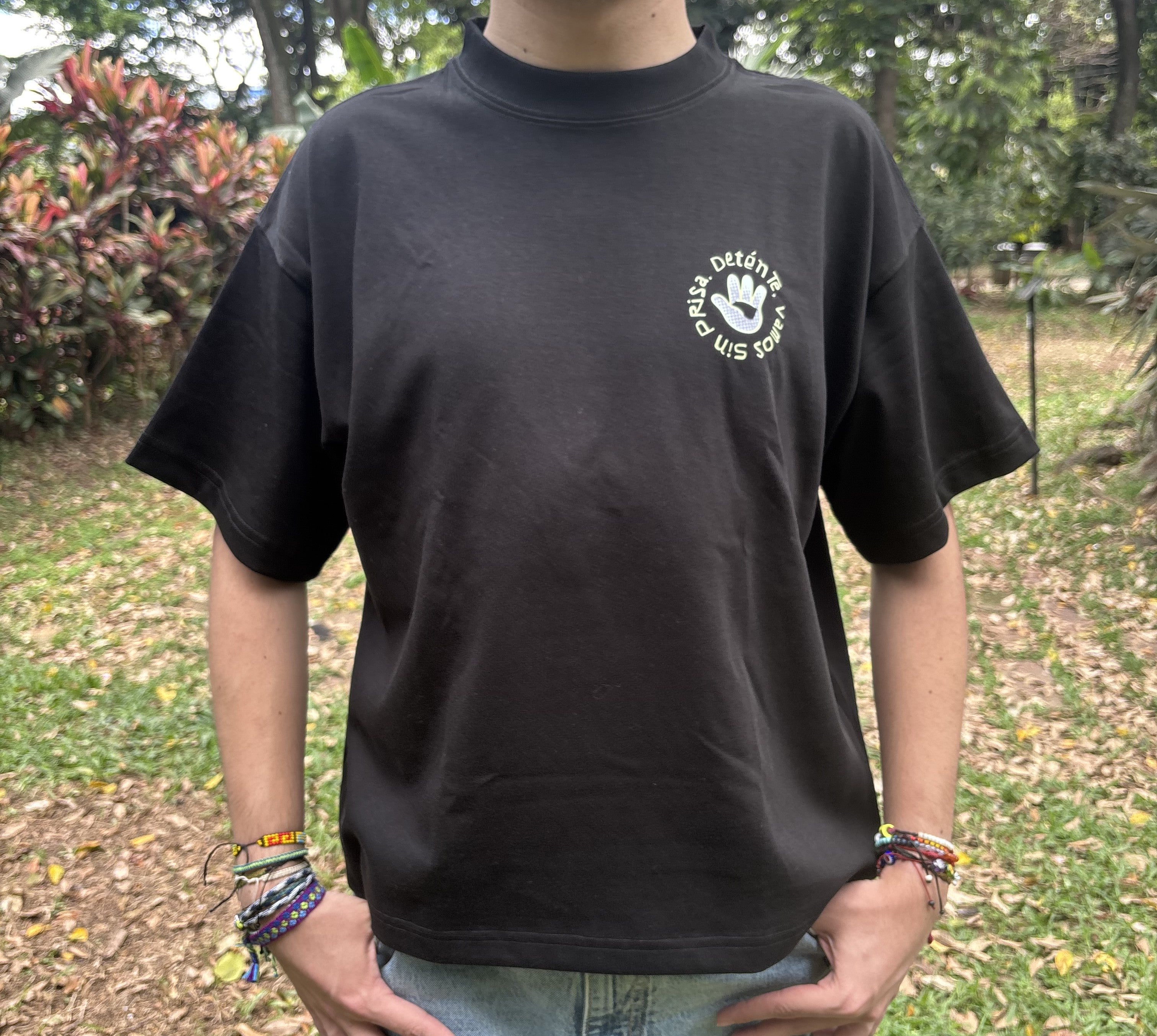 Camiseta Boxy Fit - Vamos sin prisa