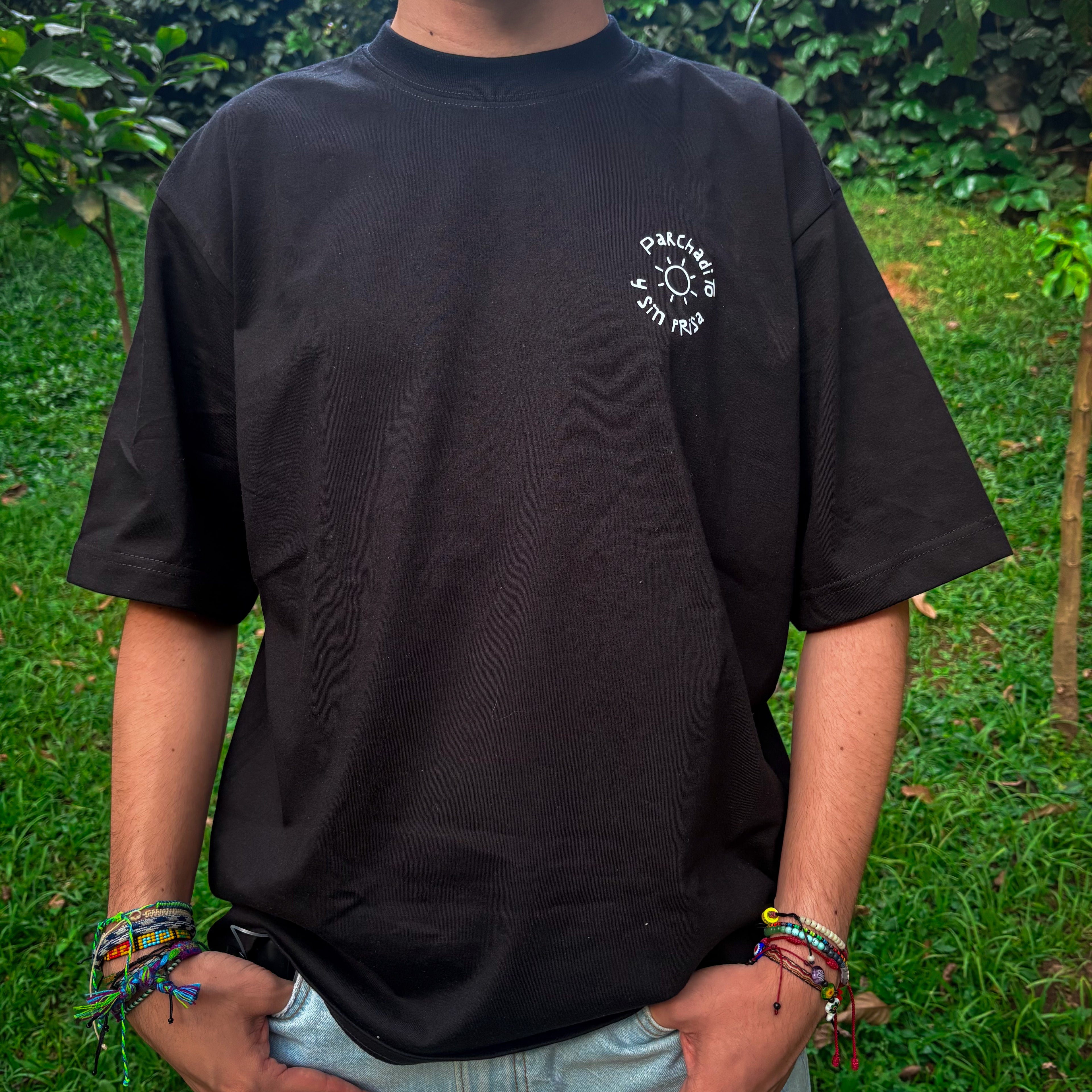 Camiseta Oversize- Parchadito