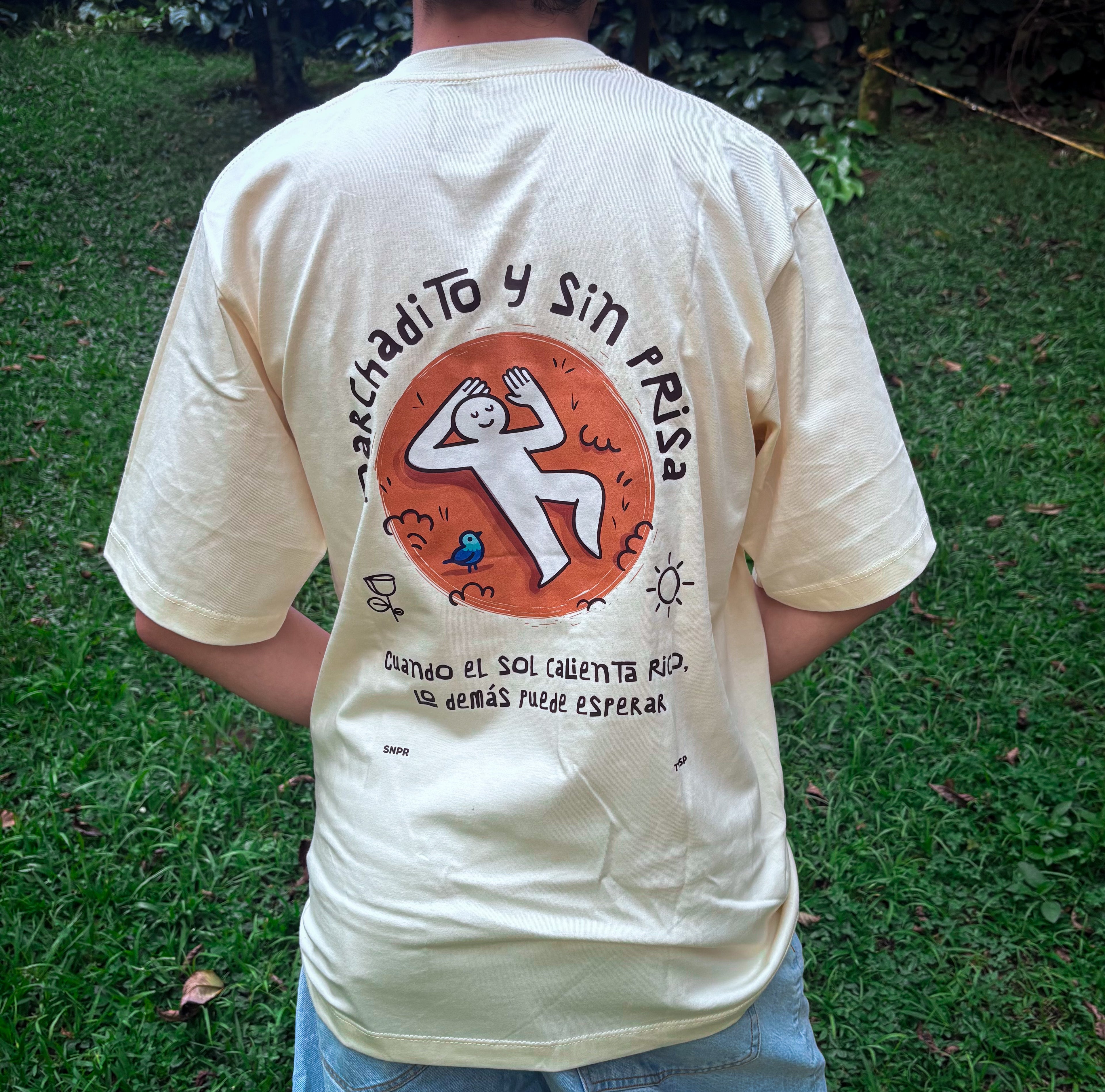 Camiseta Oversize- Parchadito