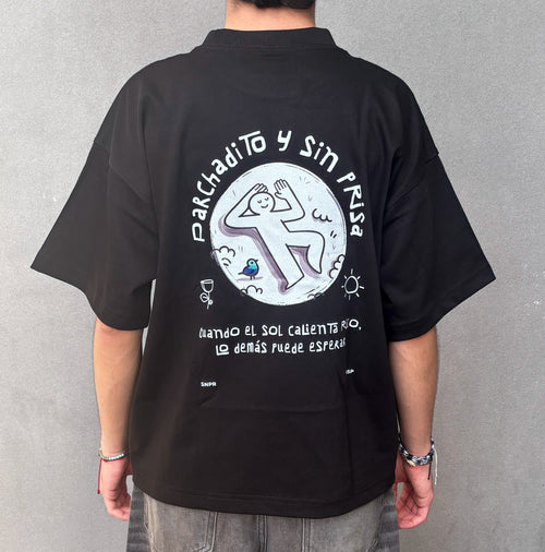 Camiseta Boxy Fit - Parchadito