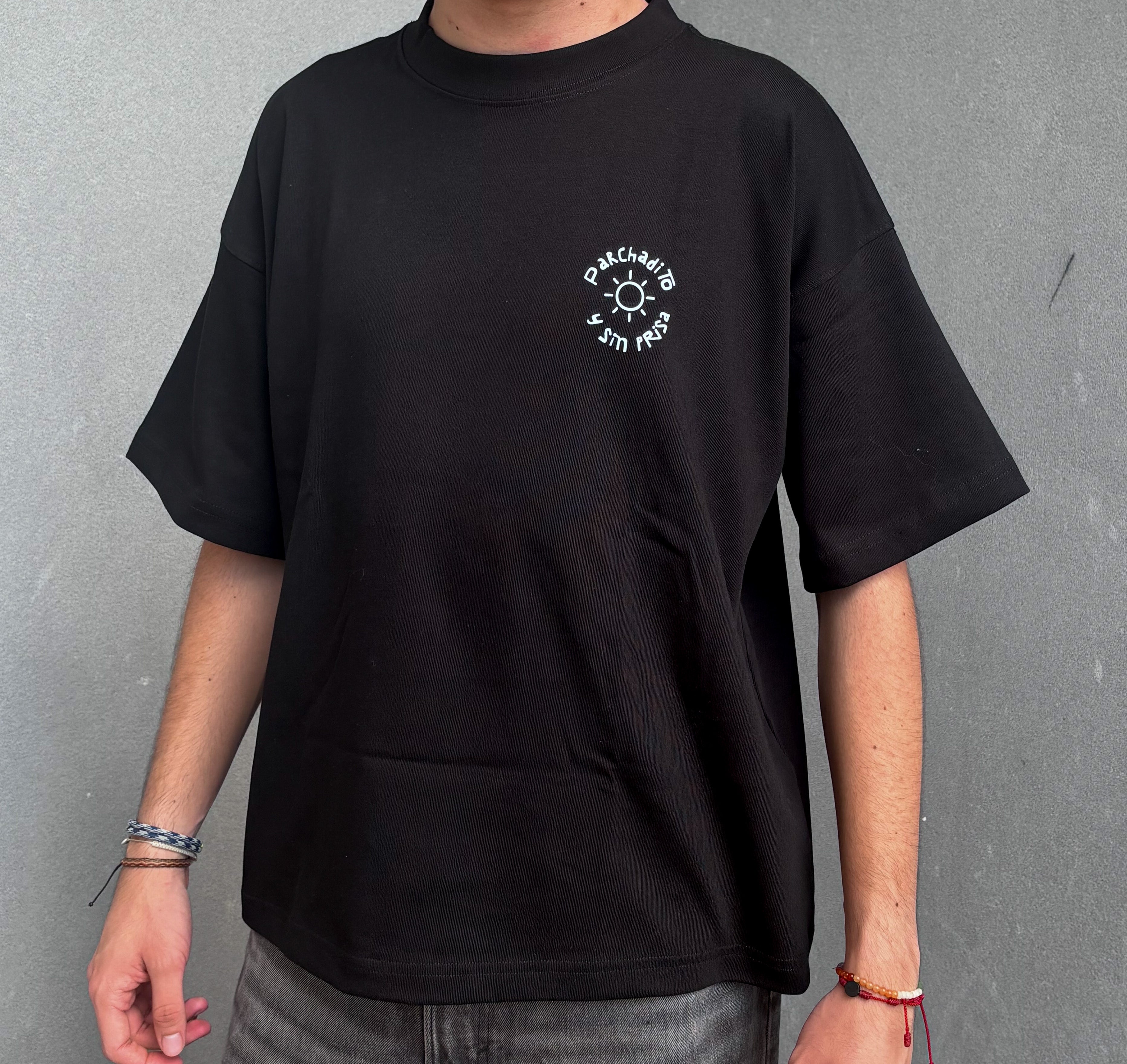 Camiseta Boxy Fit - Parchadito