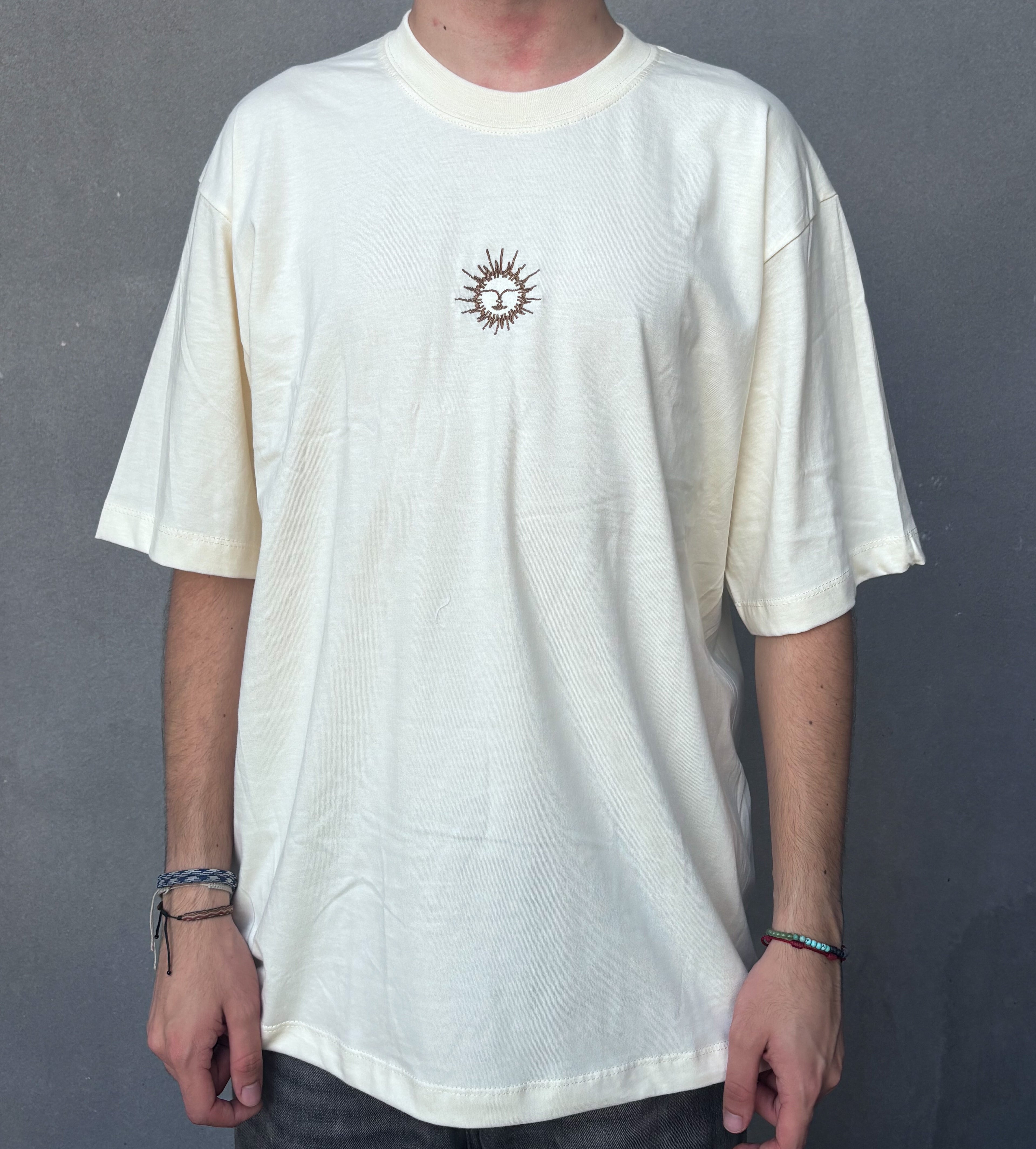 Camiseta oversize tejida Sol