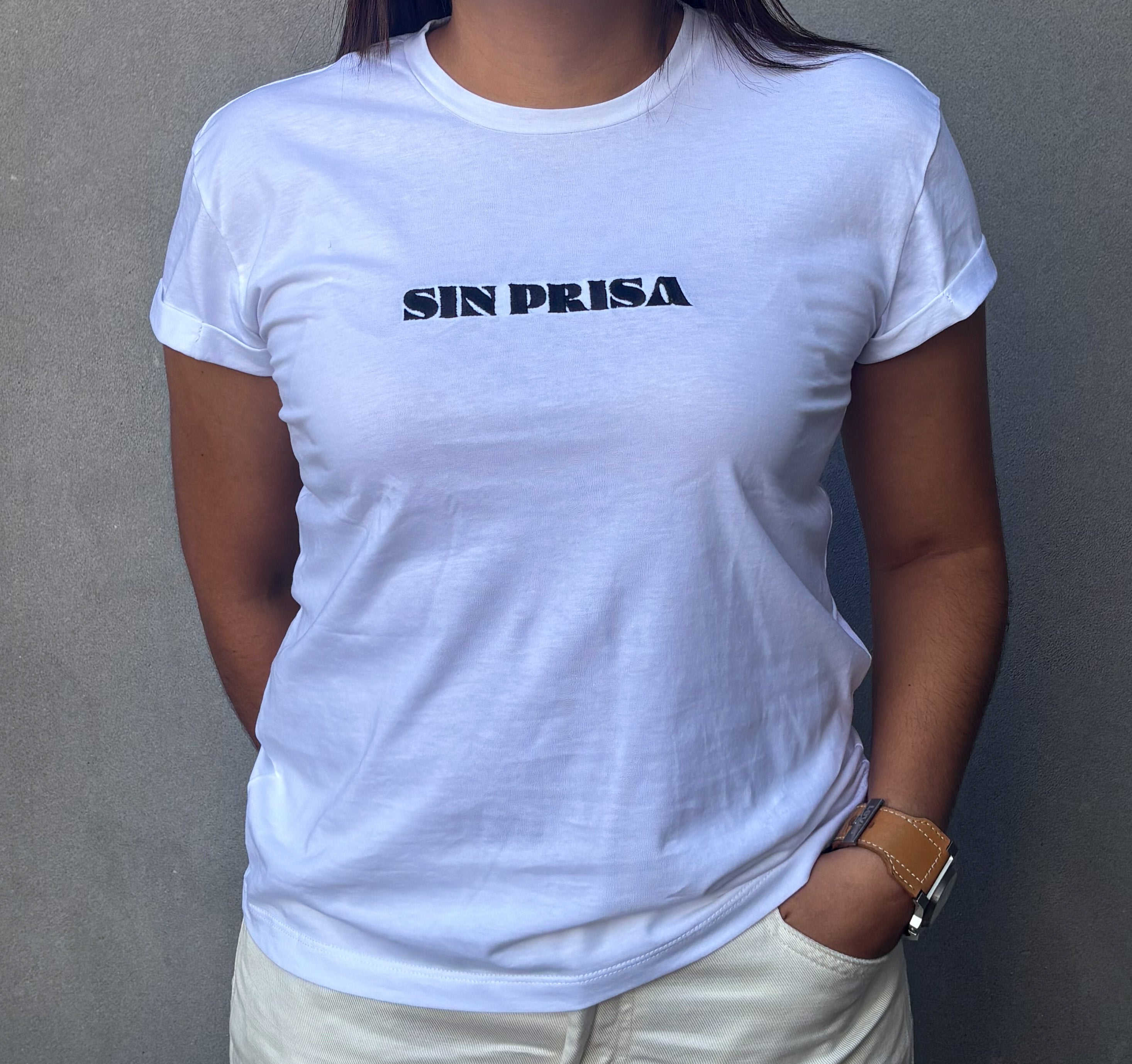 Camiseta Regular Fit Tejidas Sin prisa