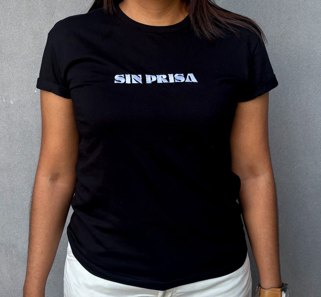 Camiseta Regular Fit Tejidas Sin prisa