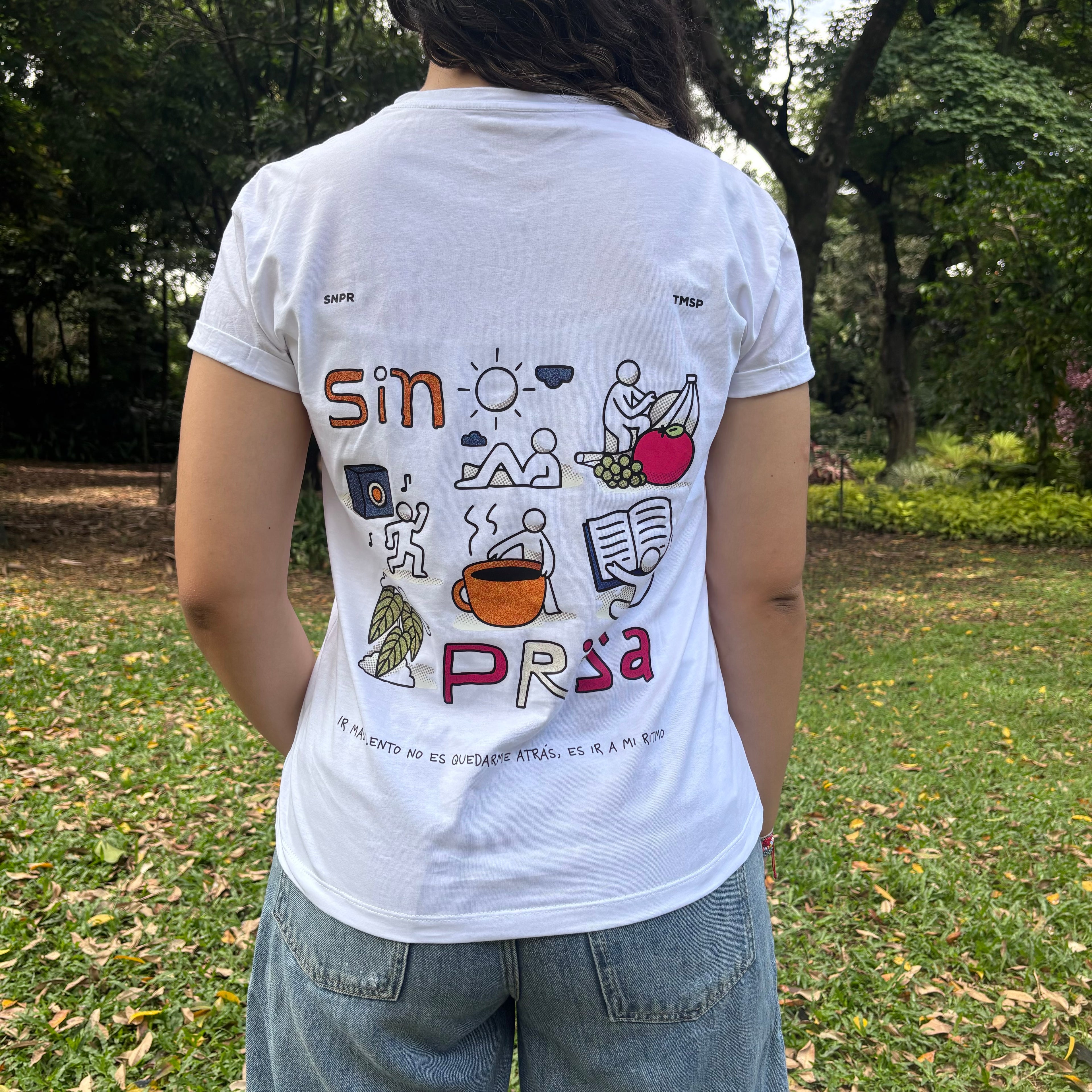 Camiseta Regular fit Mujer - Vamos sin prisa