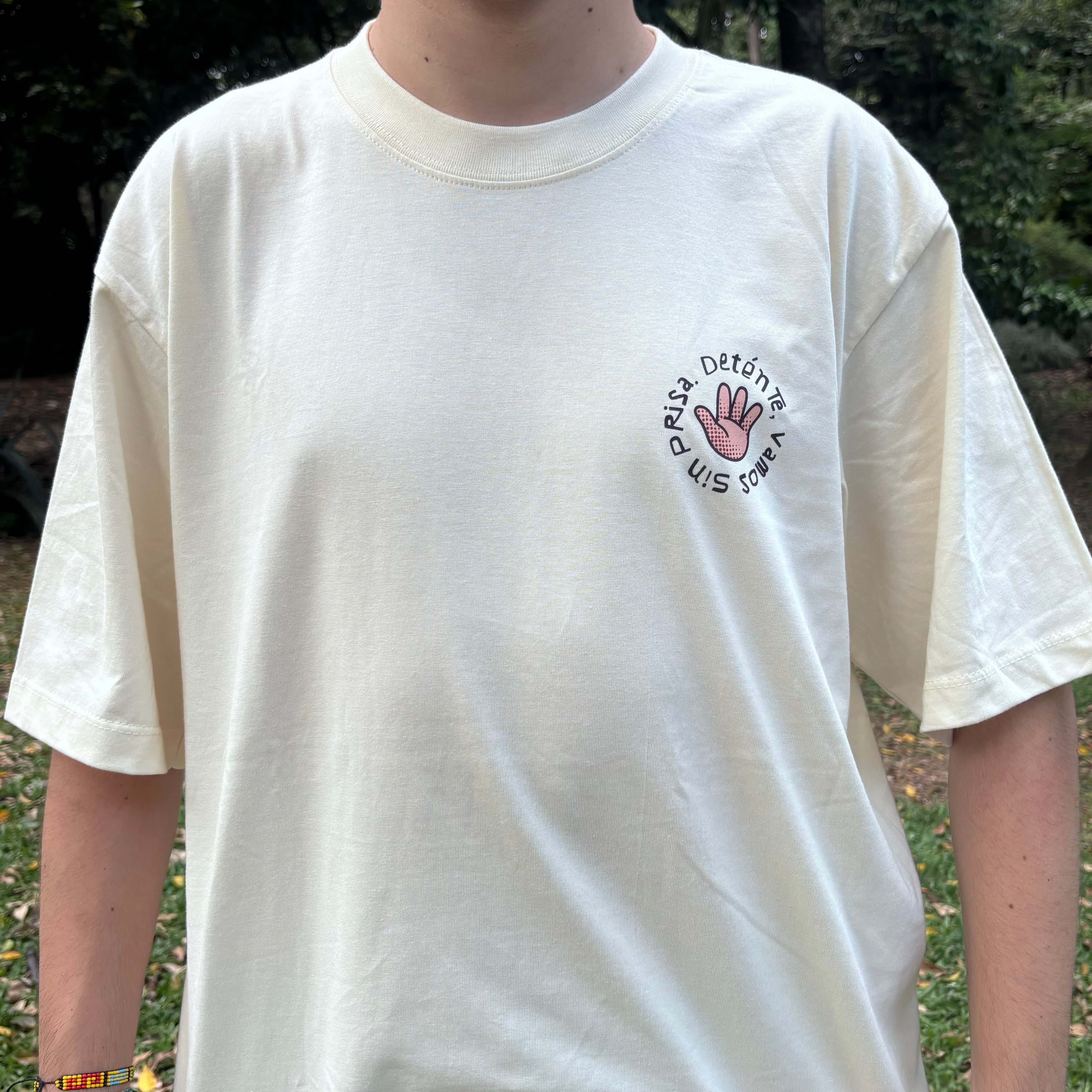 Camiseta Oversize- Básica Vamos Sin prisa