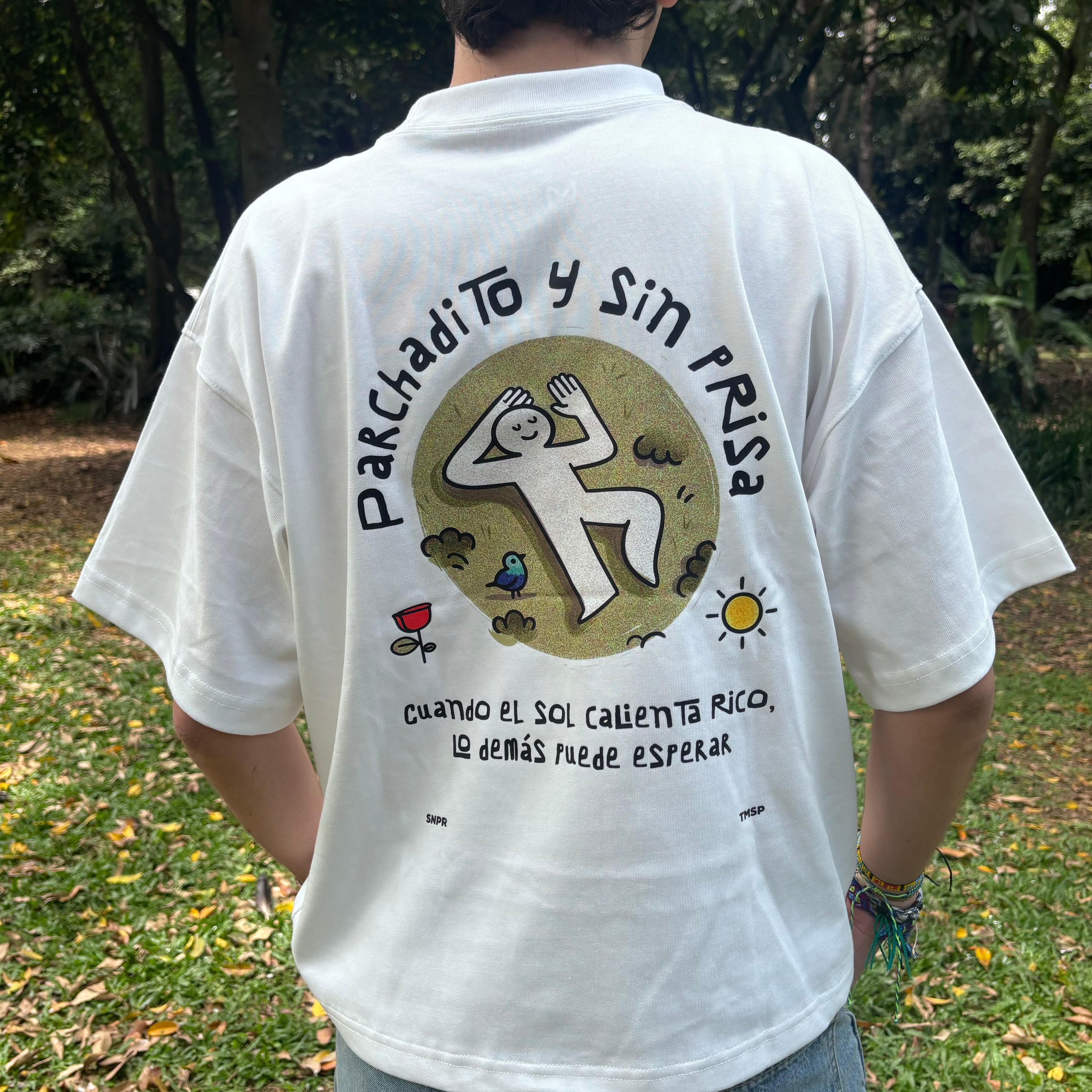 Camiseta Boxy Fit - Parchadito